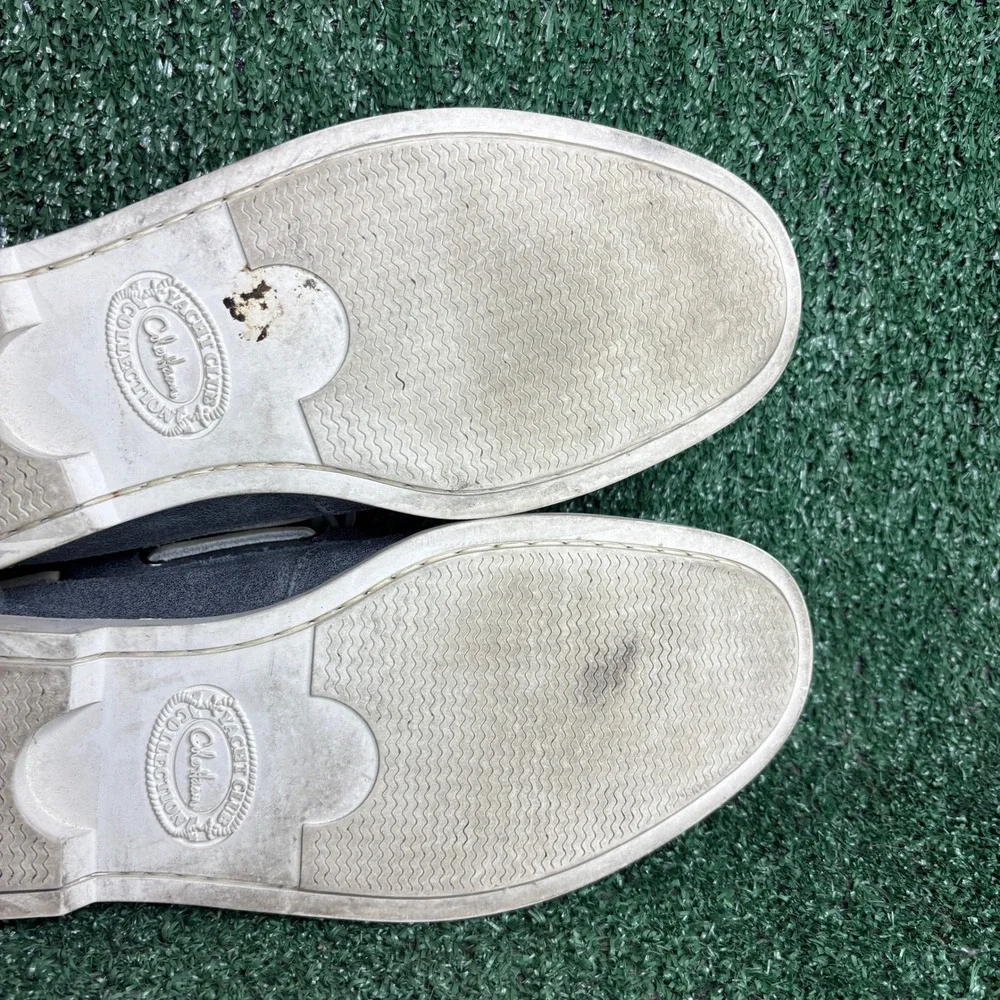 Cole Haan Yacht Club Suede Moc‎ Toe Nautical Boat Shoes Grey Mens Size 11.5 M